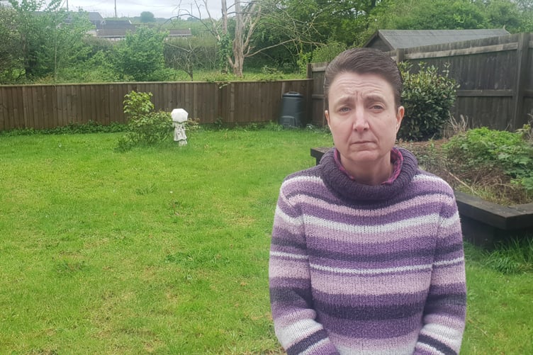 Hairdresser Maria Miller, who has been banned from Wellington Sports Centre after fainting during a gym class.