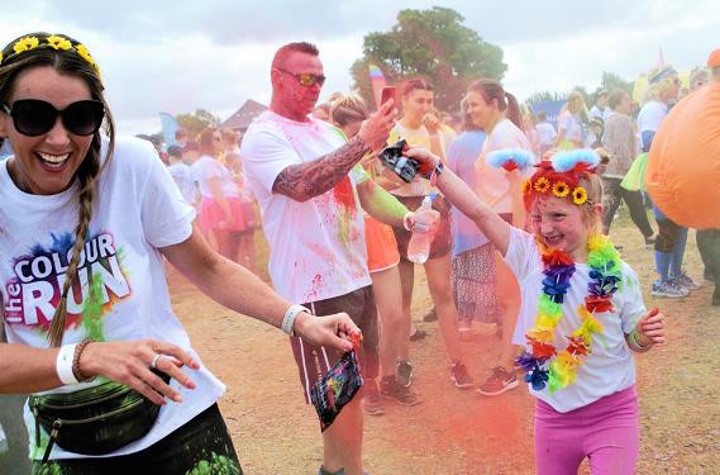 St Margaret's Hospice Care Colour Run
