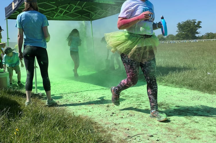 St Margaret's Hospice Care Colour Run