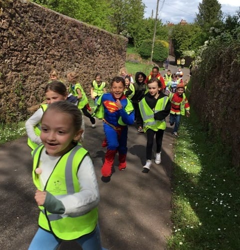 Dress up walk and run