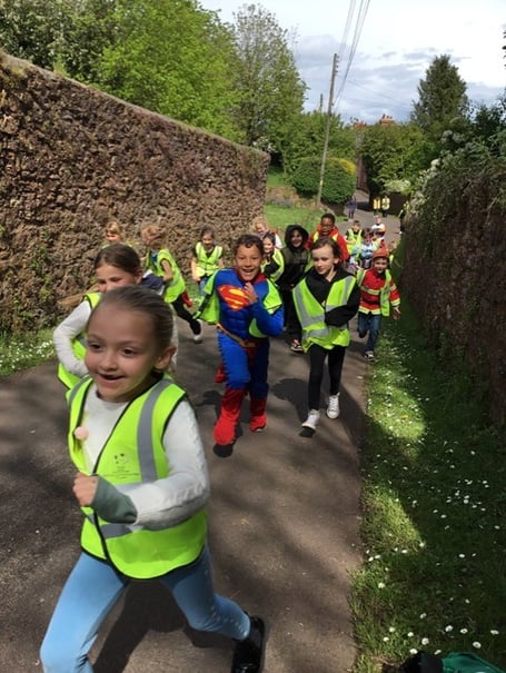 Dress up walk and run