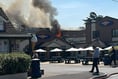 Wellington firefighters battle pub blaze