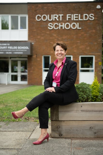 Headteacher Polly Matthews