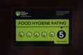 Food hygiene ratings given to 13 Somerset establishments