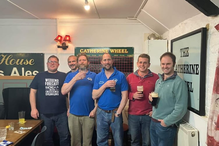 Pictured middle: Olly Risdon and Ashley Phillips