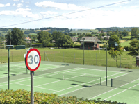 Bid for new floodlights at Wiveliscombe Tennis Club