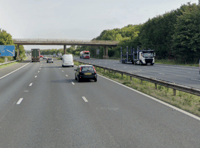 Police probe M5 crash involving BMW and van