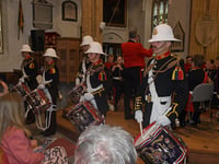 Royal Marine Band's packed-out concert raises thousands for charity