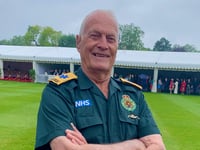 Volunteer ambulance worker, 85, honoured by King Charles