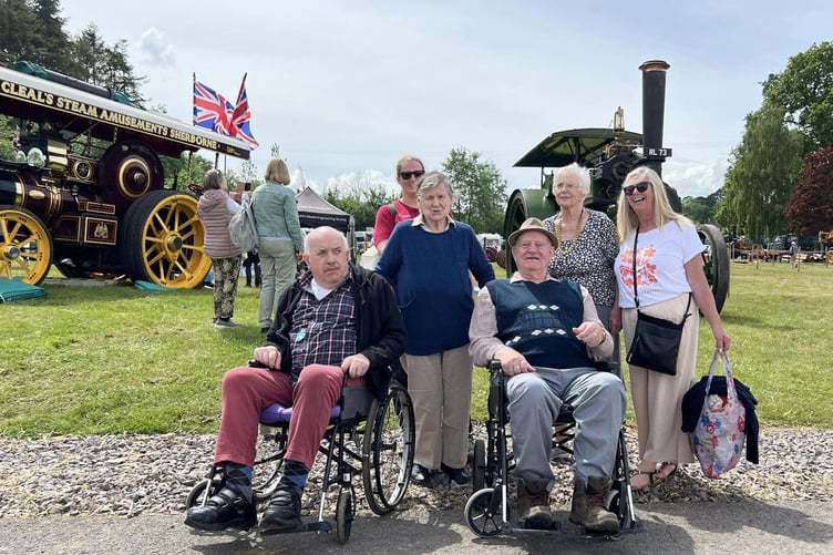 Wellington care home residents enjoyed a day-trip at the Devon Show