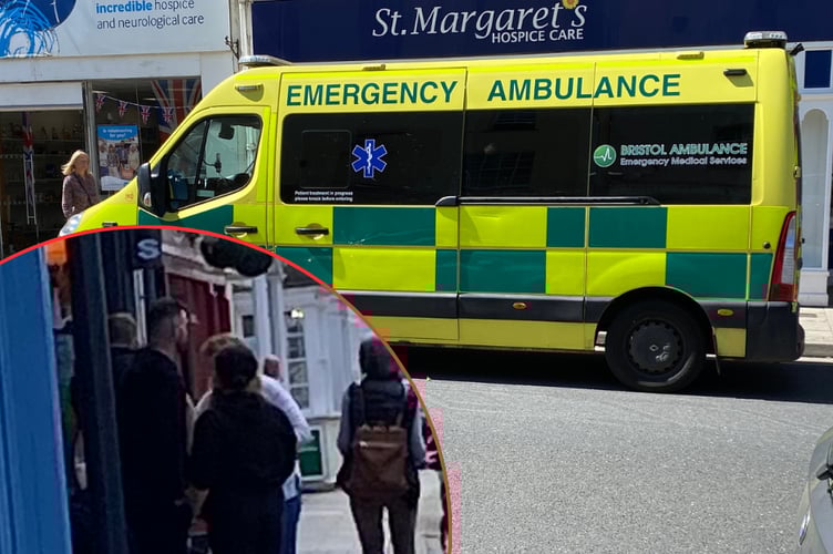 An elderly man was left to bleed from a head wound for two hours in Wellington's town centre