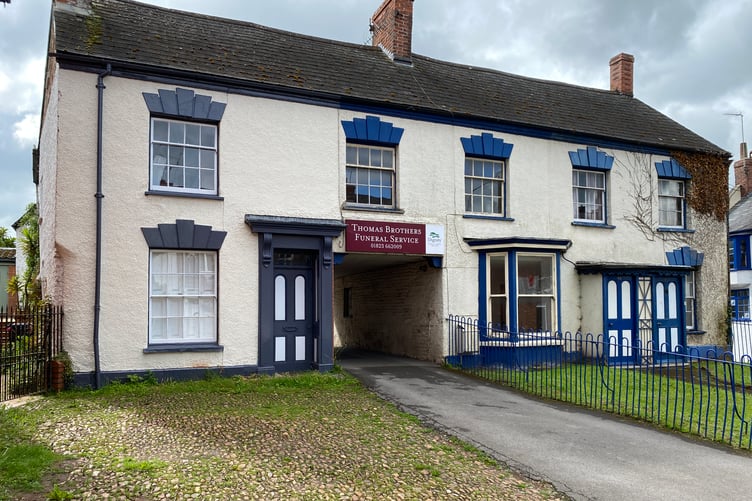 The historic Thomas Brothers funeral directors is now closed for business