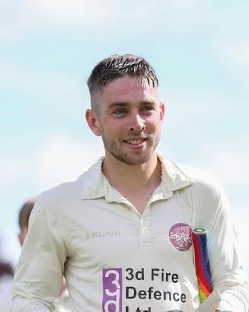 George Ruell - one of the few Wellington players to make runs against Weston