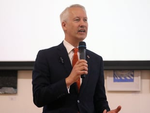 Lib Dem's Gideon Amos launches Wellington and Taunton campaign