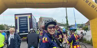 Almost £50,000 raised for air ambulance in cycle challenge