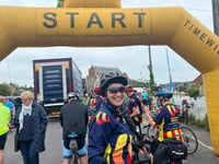 Almost £50,000 raised for air ambulance in cycle challenge