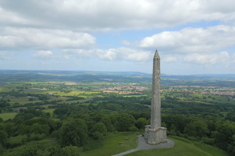 The Wellington Monument is set to be illuminated to commemorate World Polio Day on Tuesday, October 24 (Photo: James Griffiths/Tindle)