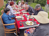 Garden party celebrates D-Day 80th anniversary