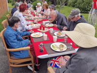 Garden party celebrates D-Day 80th anniversary