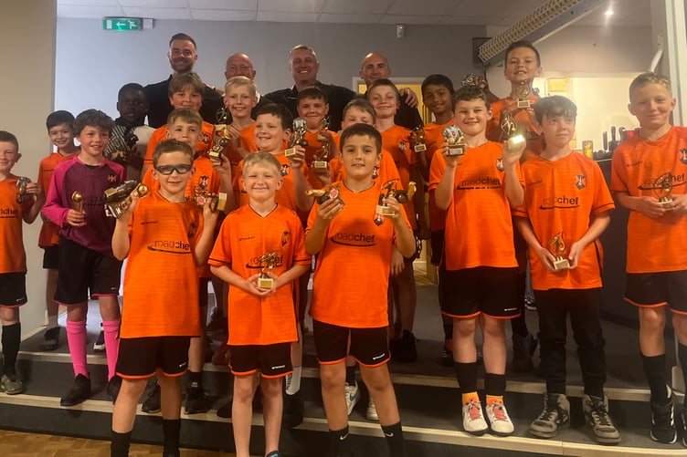 Wellington Under 9s' successful line up