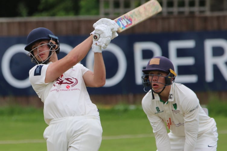 James Matravers who made an unbeaten 50 for Somerset Under 18s