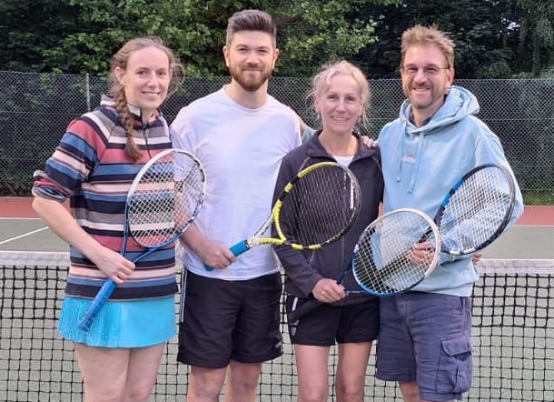 Liz, James, Aly and Phil