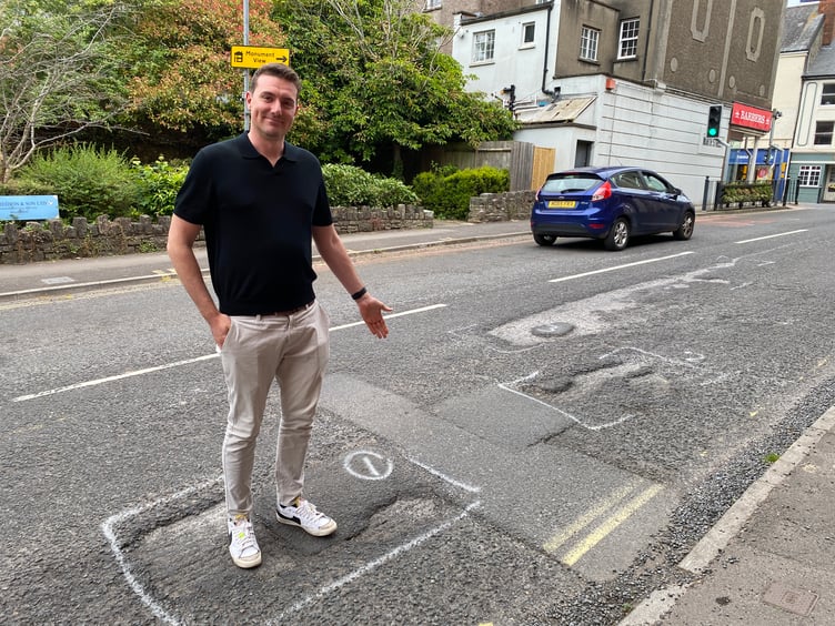 Somerset Council committed to making resurfacing North Street 'a priority' after interventions by Cllr Chris Booth
