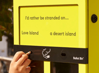 Council consider 'ballot bin' to stub out cigarette littering