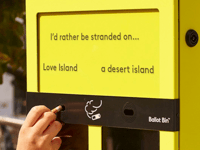 Council consider 'ballot bin' to stub out cigarette littering