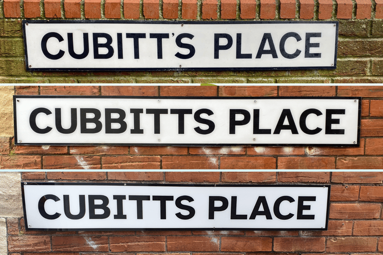 Somerset Council may replace the Cubitt's Place sign for a third time after repeatedly getting the spelling wrong