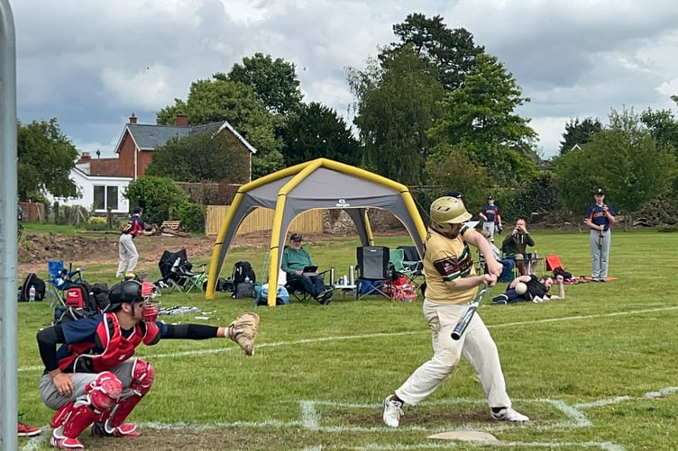Baseball action at Wellington