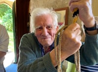 91-year-old bellringer still showing youngsters the ropes