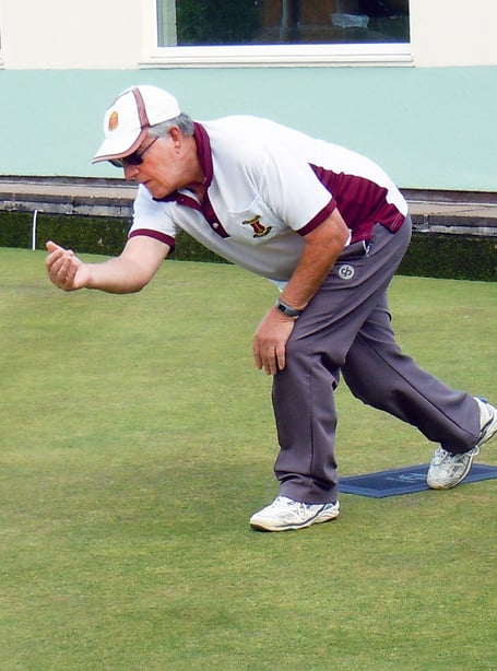 Mike Groves in action