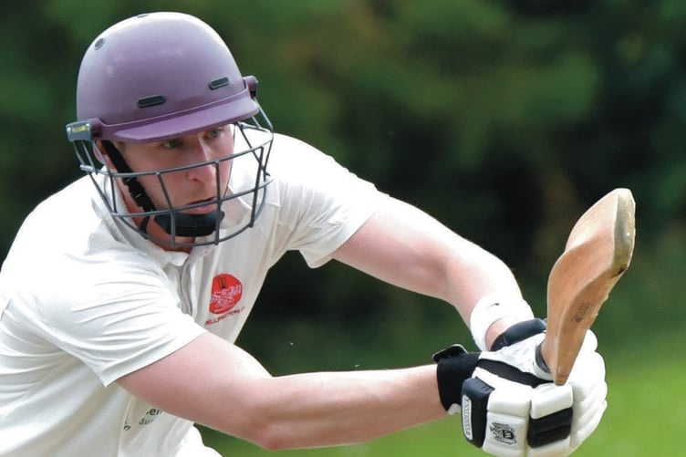 Alex Sparks - a defiant 40 for Wellington last weekend