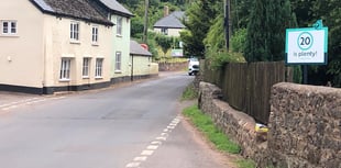 Desperate villagers make their own 20 mph traffic zone