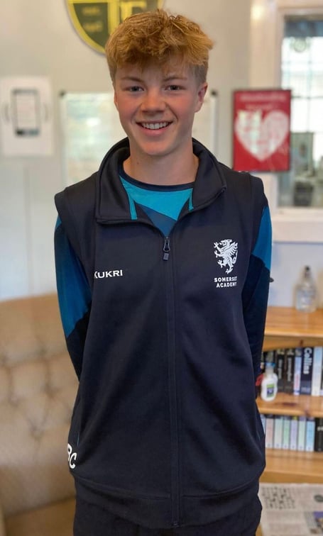 Ben Church - scored 163 for Somerset Under 18s