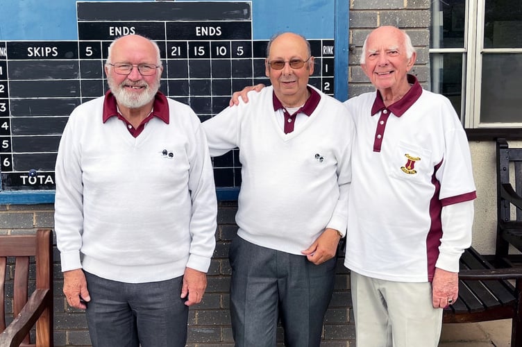 Eddie Dilley, Henry Richbell and Mike Connor.