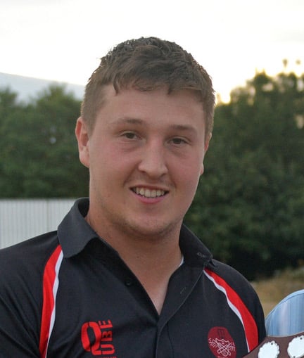 Arron Campbell - took 4-22 against Taunton Deane