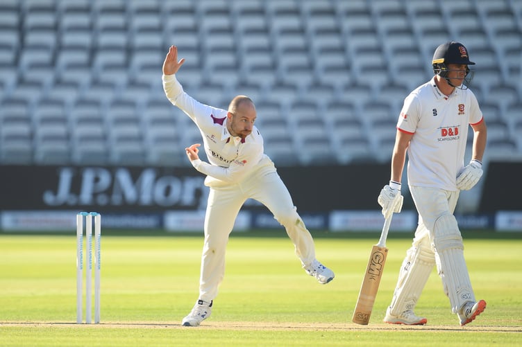 Jack Leach - made the early breakthrough for Somerset