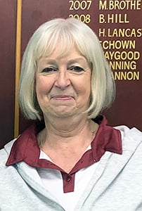 Wendy Scott - a member of Wellington Ladies' winning team