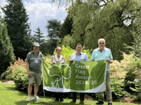 Bloom judges touring town displays and park
