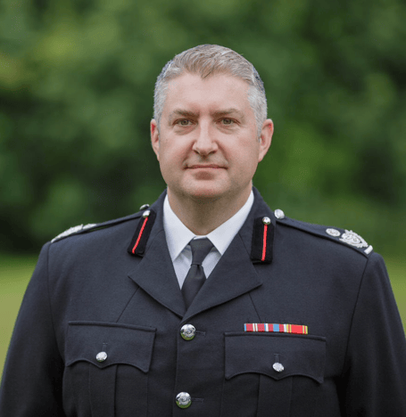 Devon and Somerset Fire and Rescue's new chief fire officer Gavin Ellis is holding an online lunch chat. 