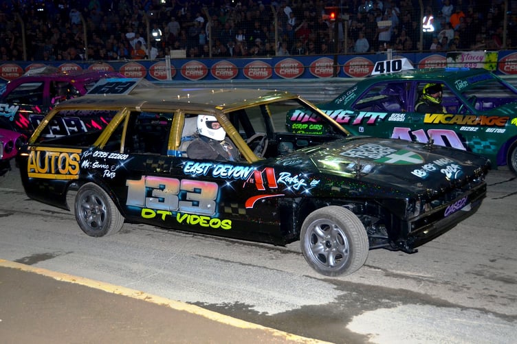 Terry Hill of Newton Poppleford who will be defending his world title