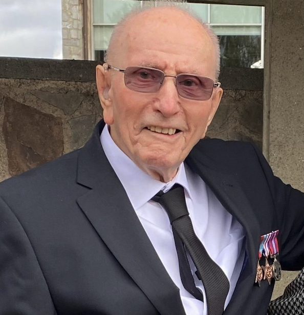 The late Harold Powell, of Wellington, who served in the Coldstream Guards in World War Two.