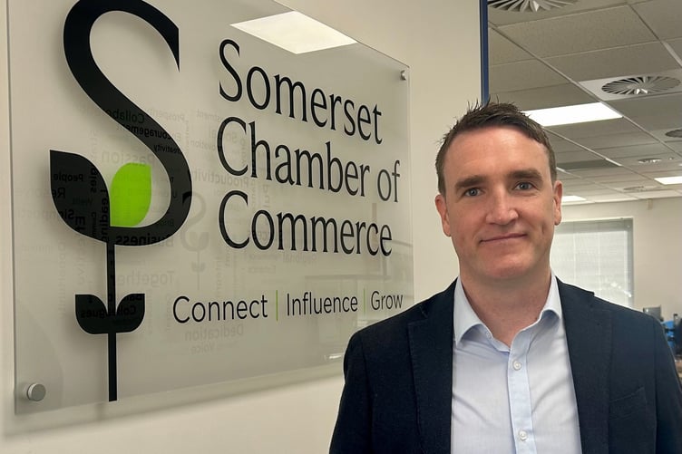 Somerset Chamber of Commerce new managing director David Crew.