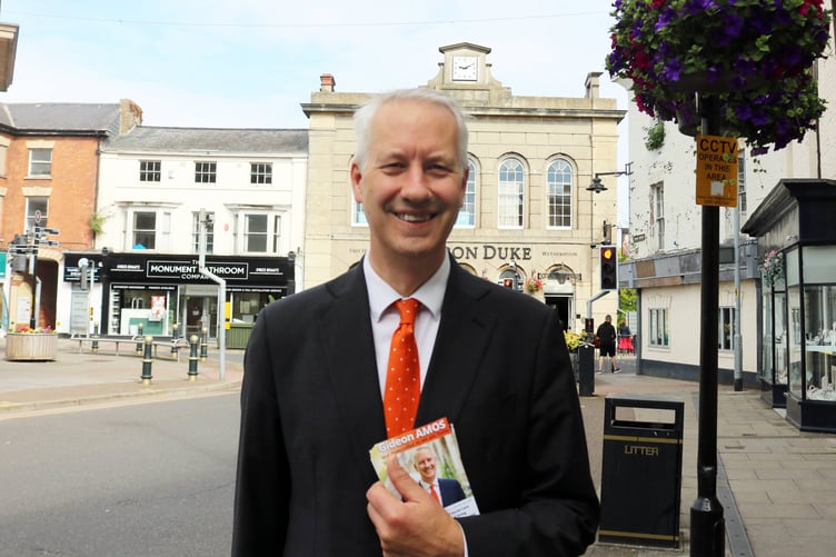 New Wellington MP Gideon Amos has given his maiden speech in Parliament.