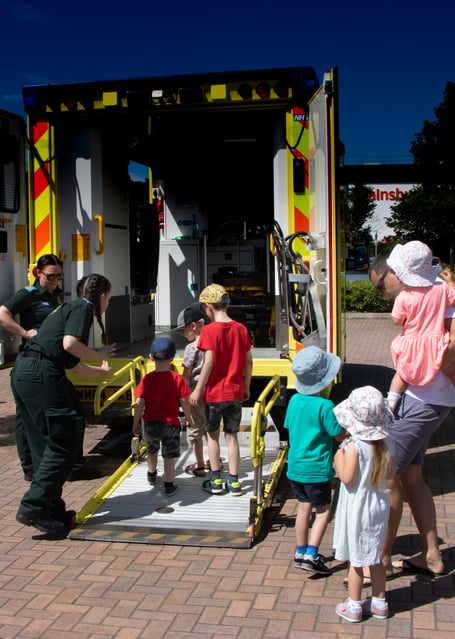 A family fun day is being held at Taunton Ambulance Station.