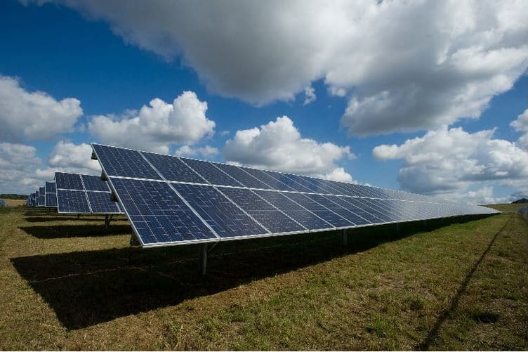 Concerns have been raised over a giant solar farm bid on the Monmouthshire border