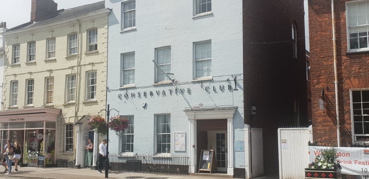 Wellington Conservative Club is holding a sausage and cider festival, open to non-members.