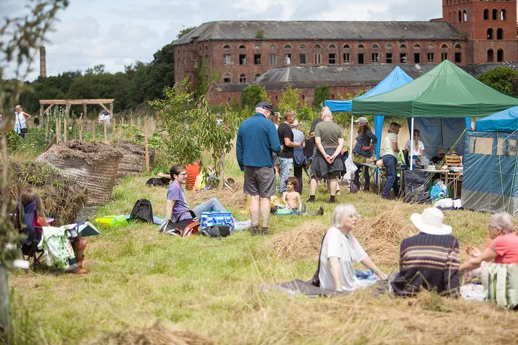 A scene from last year's Transition Town Wellington summer picnic